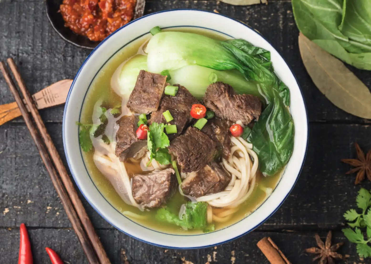 青花椒牛肉高湯粉